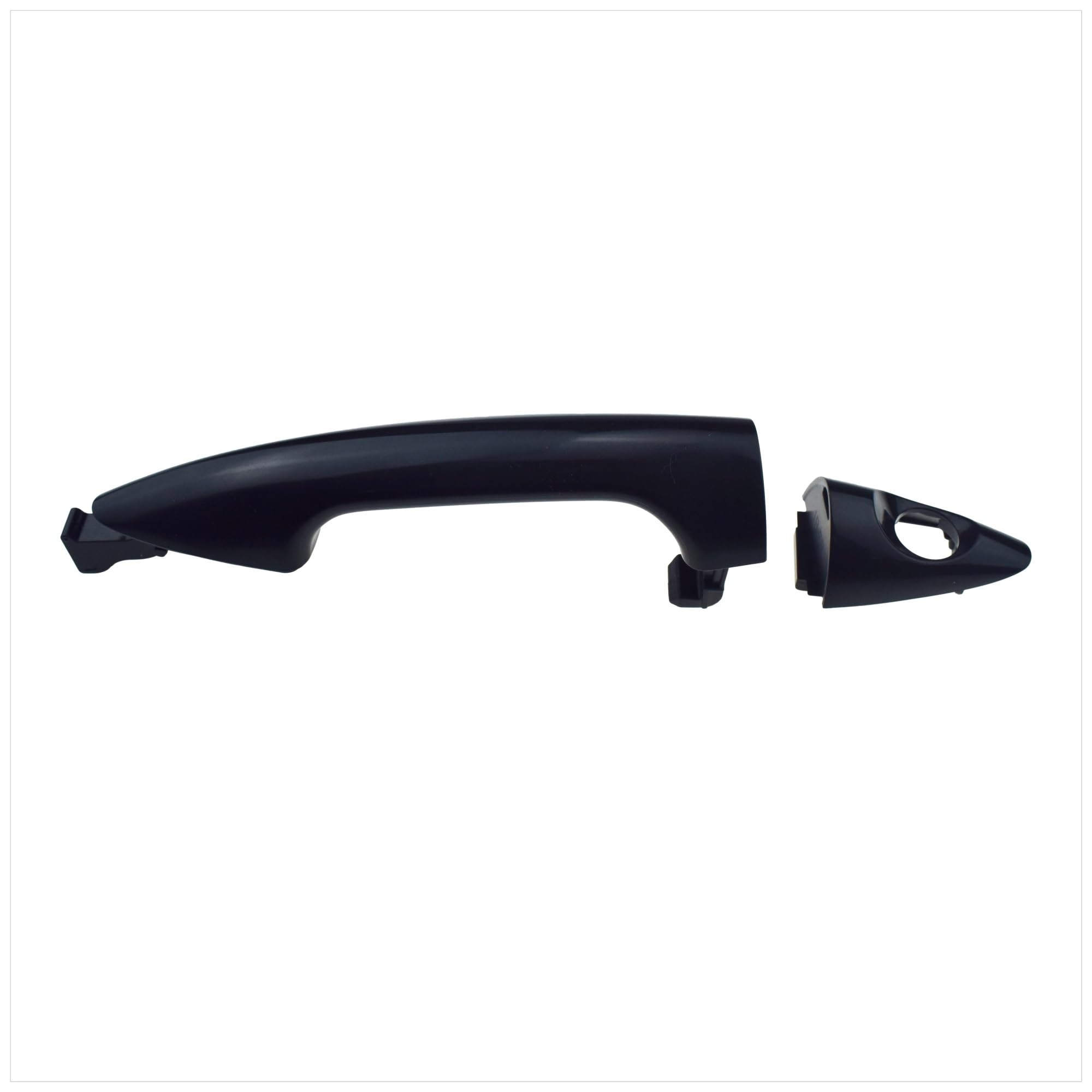 BHGMGEBLV Durable Outside Door Handle for Hyundai for Accent 2012 2013 2014 2015 2016 2017 826611R050, 826621R060 Front Rear Left/Right Outside Exterior Door Handle 1PC(Front Right Keyhole)
