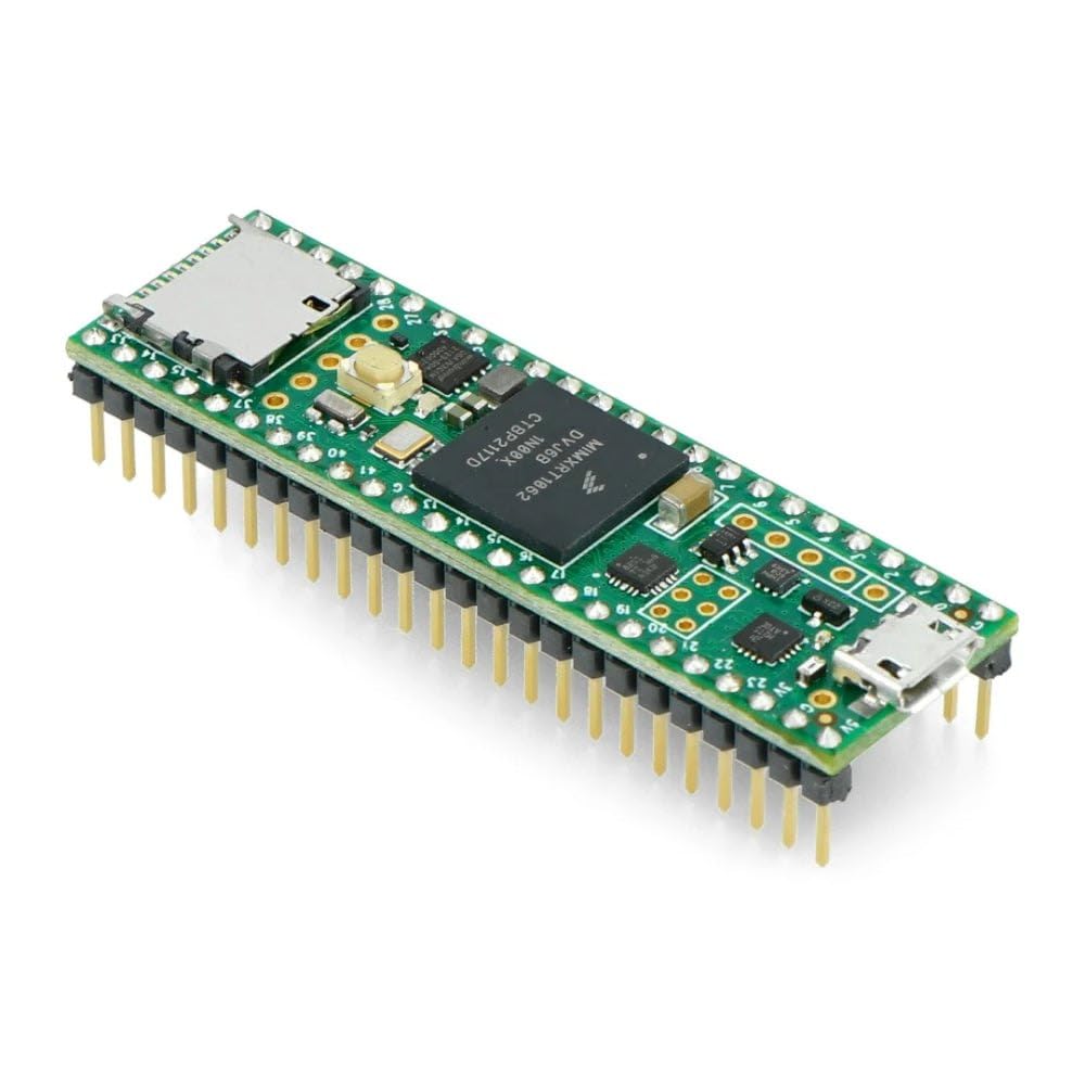 Teensy 4.1 iMXRT1062 ARM Development Board with soldered Header pin and Micro USB Cable (Pre-soldered)-image-28
