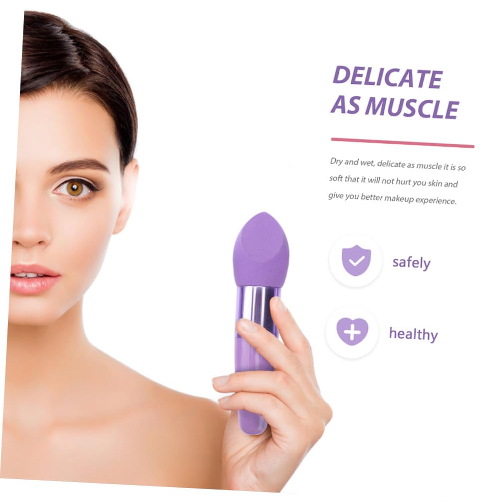 Esponjas de Maquillaje Portátiles Cómodas y Prácticas de Látex Set de 6 en Forma de Lápiz para Aplicar Base y Productos Faciales Ocasión