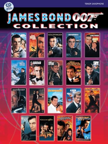 James bond 007 collection: tenor saxophone +cd: Tenor Sax