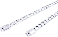 Vista 7 de United Pacific 70203 Sensores Cromados para Bordillo, Ajuste Universal, Ayuda a Prevenir Daños en el Bordillo, Bigotes para Bordillo, Evita Dañar