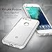 Ringke Fusion Compatible with Google Pixel Case Crystal Clear PC Back TPU Bumper Drop Protection, Shock Absorption Technology Raised Bezels Protective Cover for Google Pixel 2016 - Smoke Black