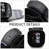 ZOYDP Wrist Blood Pressure Monitor, Automatic Blood Pressure Monitors Wrist, Blood Pressure Monitors with 99x2 Reading Memory, LED Touch Screen, Automatic Voice, Bp Monitor Blood Pressure for Home Use - Image 7