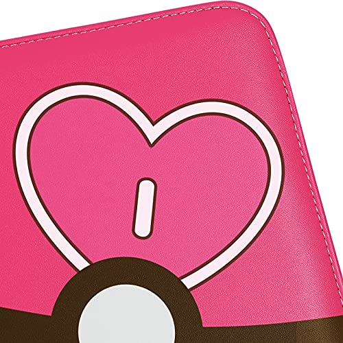 Tcgames Card Binder 4-Pocket, 440 Pockets Card Holder With 55 Sleeves Pink #TOP2