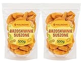 Malinowe getrocknete Pfirsiche in Premiumqualität 2x500g
