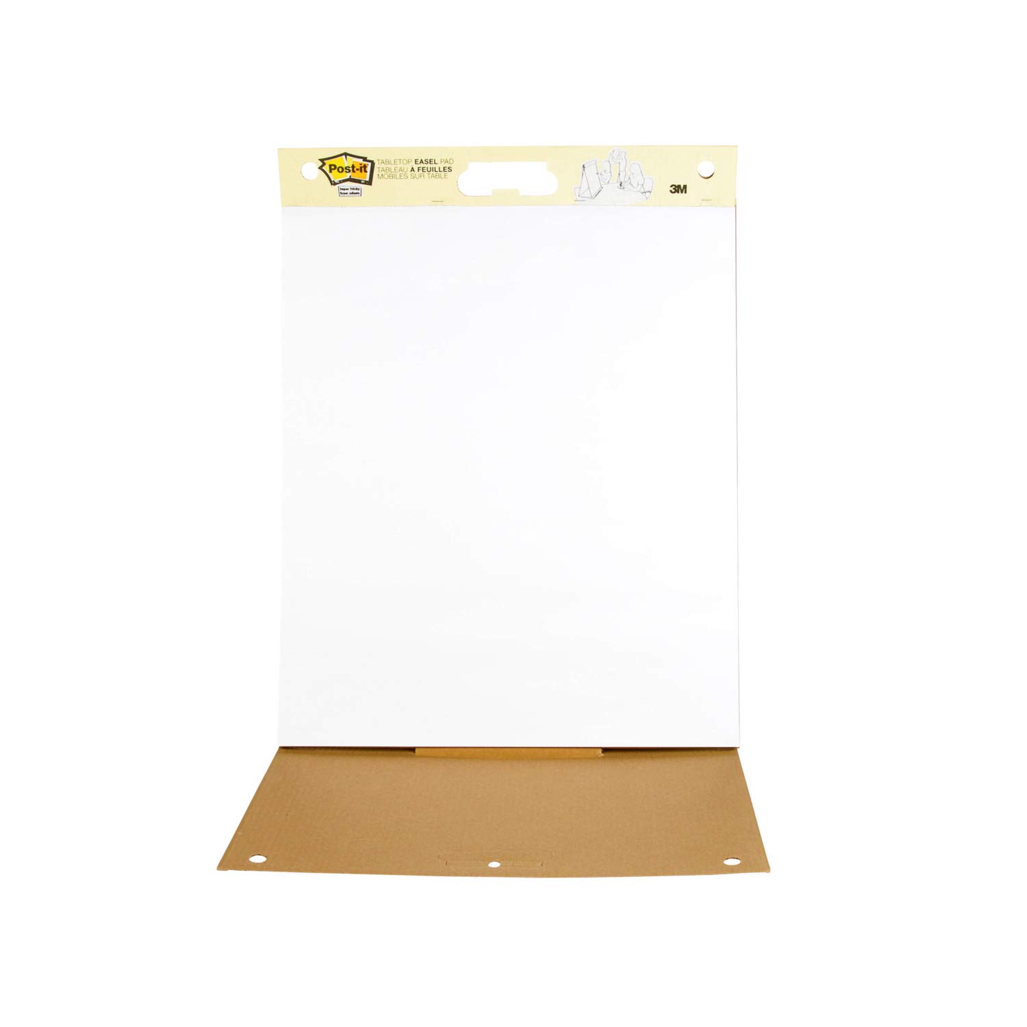 Postit Table Flip Chart With 20 SelfAdhesive Sheets, Ideal for