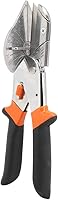 Vista 1 de Tijeras de inglete, mango antideslizante de 45 a 135 grados, herramienta de corte para madera suave, plástico, PVC, cortador de corte multiángulo