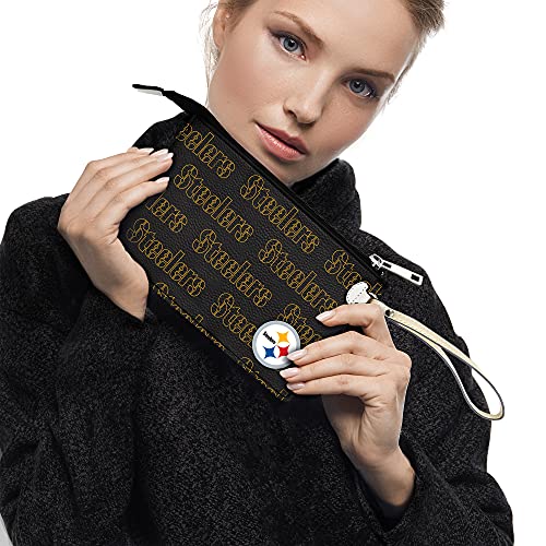Image of Littlearth NFL Baltimore Ravens Victory Wristlet, Team Color, 9 inch x 6.5 inch | NFL