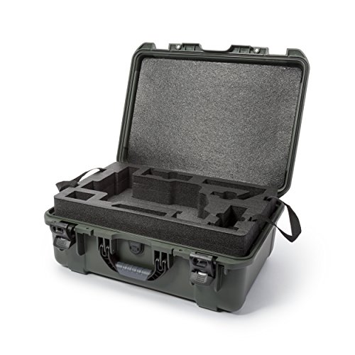 Nanuk 940 Ronin M Waterproof Hard Case with Custom Foam Insert for DJI Ronin M Gimbal Stabilizer System - Olive