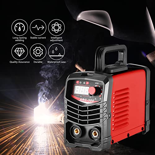 AQTZGOS Welding Machine Upgraded Version ARC300A 220V Stick Welding Machine Dual Voltage arc Welding Machine IGBT LCD Display, Portable Welding Machine Suitable for 3/32''-1/8'' Welding Rod 2 AQTZGOS Welding Machine Upgraded Version ARC300A 220V Stick Welding Machine Dual Voltage arc Welding Machine IGBT LCD Display, Portable Welding Machine Suitable for 3/32''-1/8'' Welding Rod - Image 2
