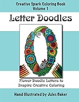 Creative Spark Coloring Book: Letter Doodles 1511961449 Book Cover