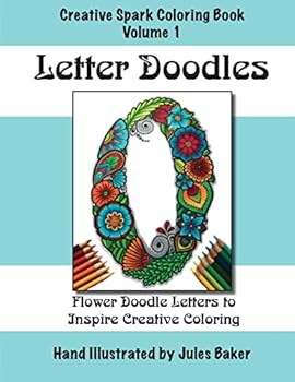 Paperback Creative Spark Coloring Book: Letter Doodles Book