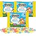 Peeps Jelly Beans, Marshmallow and Fruit Flavored, 4 Ounce Bags, Pack of 3, Easter Basket Stuffers and Candy Egg Fillers