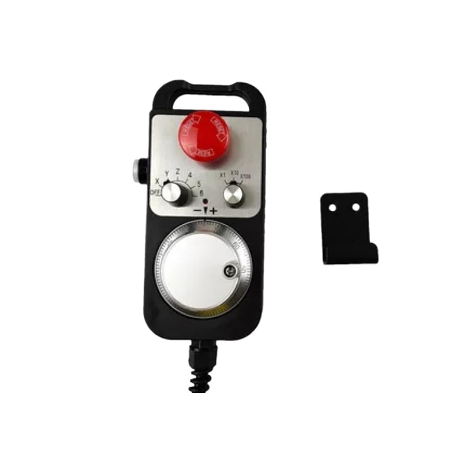 PMZZHUPVR Engraving Machine Controller Handle JMPG2, 6-Axis, CNC Electronic Handwheel with Emergency Stop