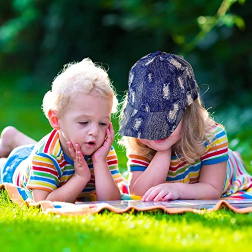 Bonés de beisebol para crianças - chapéu do paizinho - Estilo de chapéu de pai, ajustável e respiráv