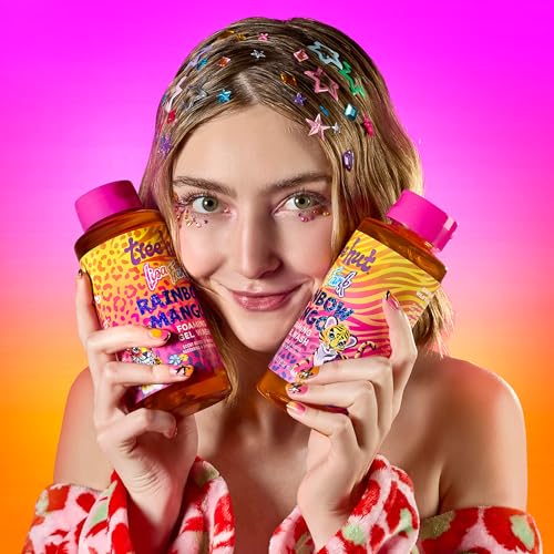 Image of Tree Hut Lisa Frank x Rainbow Mango Body Wash, Limited Edition, 18 Fl Oz | Nourishing & Moisturizing Shower Gel w / Shea Butter & Essential Oils, Soft & Smooth Skin, Gentle Cleanser For All Skin Types