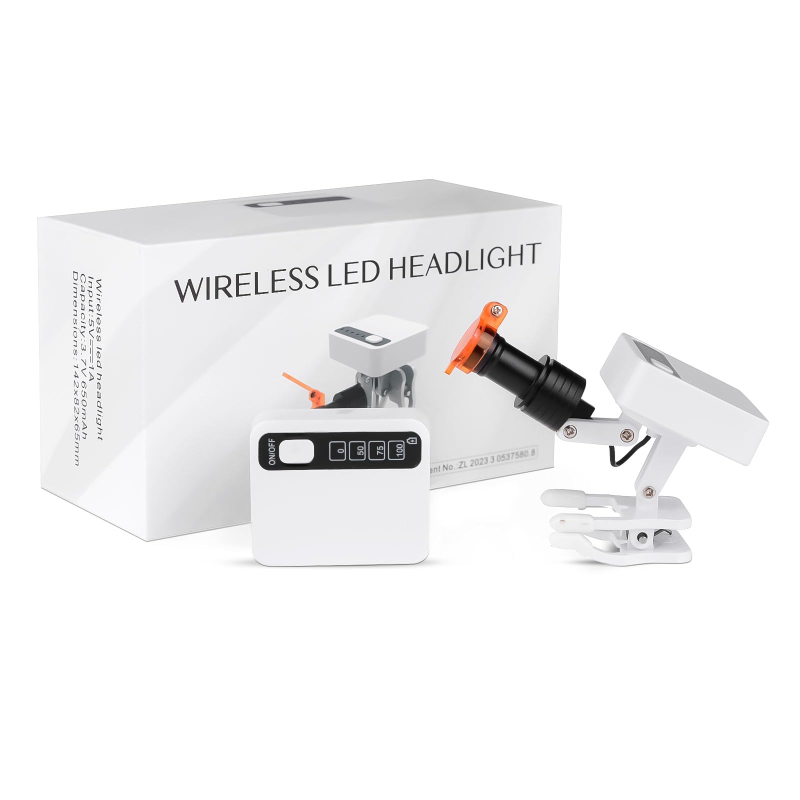 Phare LED magnétique à changement rapide 5 W pour loupe dentaire