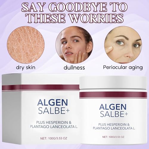Algensalbe, Aktiv Algensalbe Gegen Besenreiser, Algen Salbe Beine Für Besenreiser, Algencreme Testsieger Gegen Besenreiser, Pflege, Erfrischung Und Entspannung Von Geschwollenen Und Müden Beinen (1PC)