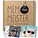 Schöne Güter MEMO-Meister Memo Spiel | LUSTIGE-Tiere I Familienspiel Legespiel 44 Karten 22 Paare I Geschenk Kinder ab 4 Jahre | extradicke Karten I Natur-Karton
