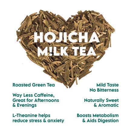 Twrl Milk Tea - Hojicha Roasted Green Milk Tea Made With Plant-Based Milk, Low Sugar, Organic, Antioxidant-Rich And Nitro-Infused For Smooth Taste - 7.5 Ounce, Pack Of 12 #TOP3