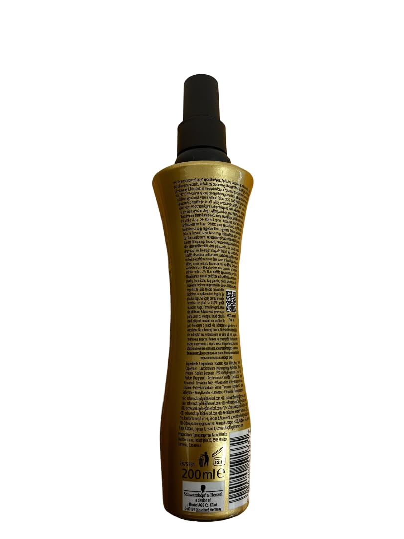 Schwarzkopf Got2b protección contra el calor ángel de la guarda 200ml - Paquete de 6