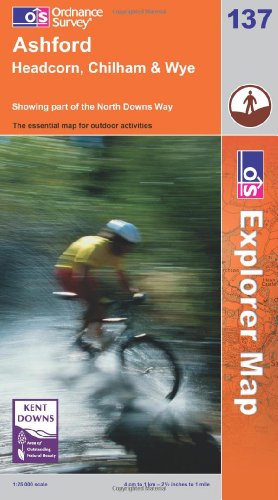 OS Explorer map 137 : Ashford