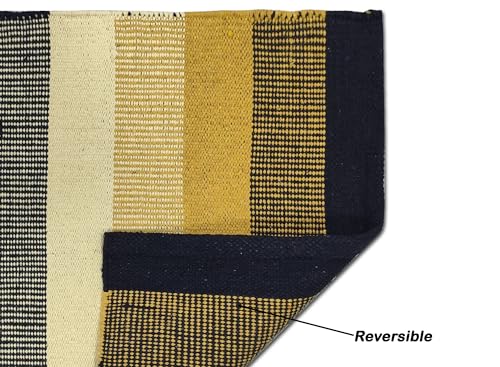 Image of Eco-Friendly Cotton Rug - 2x5 ft Runner for Compact Spaces, Designed for Comfort and Everyday Use