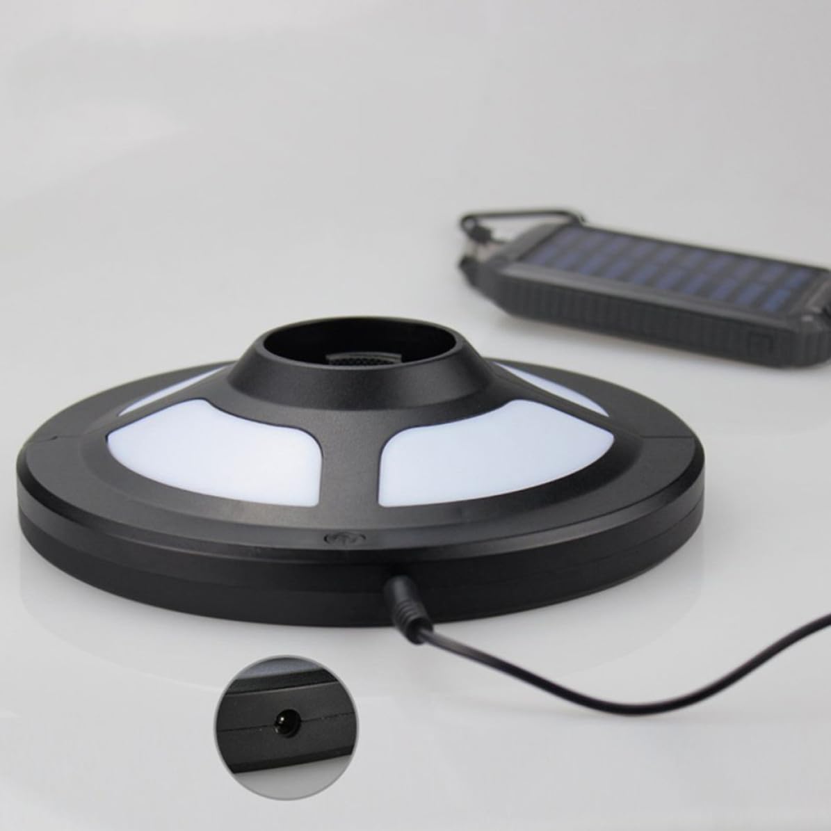 Lámpara de Paraguas LED Luz de Emergencia, para Camping y Exterior