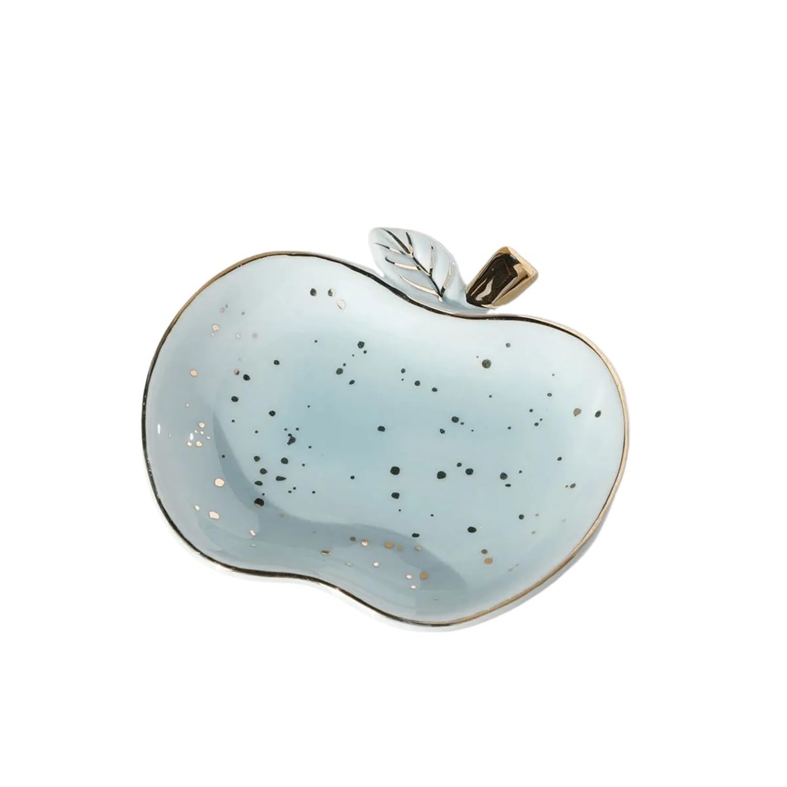 RRYPBOVG Ceramic Jewelry Dish Apple-shaped Ceramic Small Tray Jewelry Storage Ornament Props Home