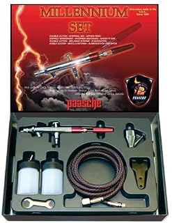 Paasche Airbrush Paasche MIL-Set Double Action Siphon Feed Airbrush