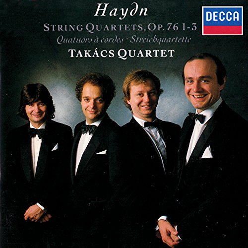 Haydn String Quartets Op. 76 Nos. 13 by Takács Quartet on Amazon Music Amazon.co.uk