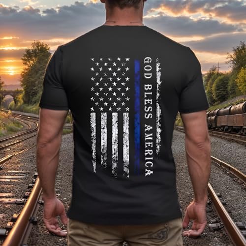 Patriotic Shirts for Men Fourth 4th of July Tshirt American Flag 1776 Tees2