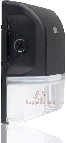 Miniatura 3 de RuggedGrade Pavo III Series - Lámpara de pared LED de 2,400 lúmenes con fotocélula del atardecer al amanecer, solo 20 vatios, blanco brillante de