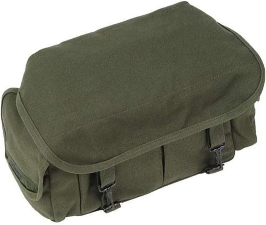 Domke F-2 original shoulder bag 700-02D (Olive) for Canon, Nikon, Sony, Leica, Fujifilm & Olympus DSLR or Mirrorless Cameras with Space for Multiple Lenses Up to 300mm and Accessories