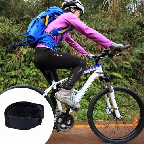 NICENEEDED 6 Stück Fahrradhosen Beingurte Verstellbare Elastische Knöchel Sicherheitsbänder Mit Magischem Verschluss Und Schnalle Flexibler Knöchel Beingurt Für Outdoor Aktivitäten