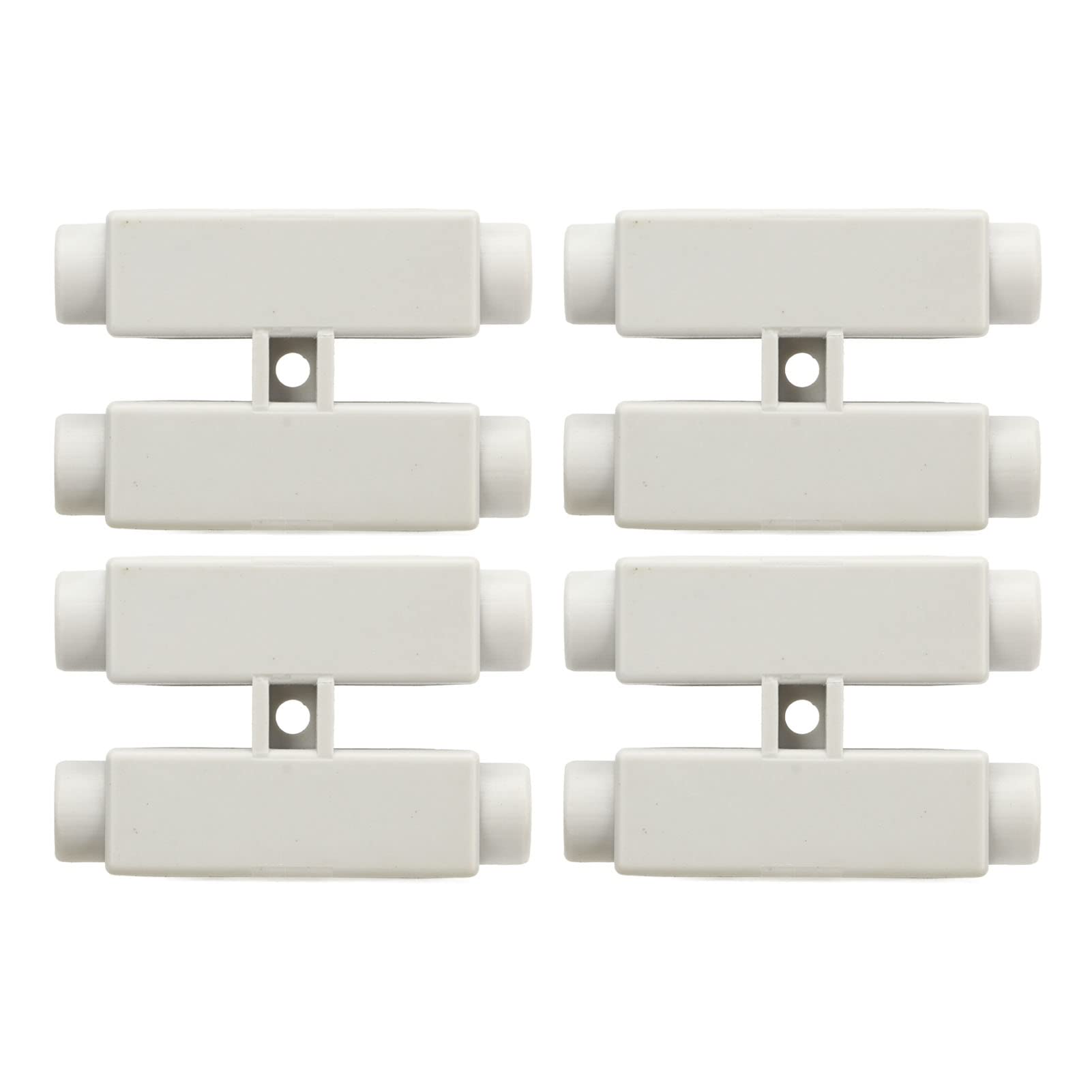 Bornier D'épissure 4 Pièces, 1000V 100A 2.5‑16mm² 2 en 2 Sorties Connecteur de Fil Haute Puissance ZK 1116 pour la Connexion
