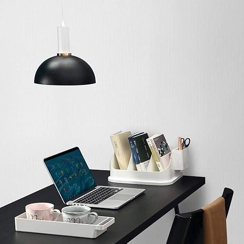 Miniatura 5 de Abyssaly Papel de contacto de madera blanca de 17.7 x 118 pulgadas, película autoadhesiva decorativa para muebles, madera real, táctil, fácil de