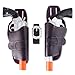 Liberty Imports 11 inches Western Dual Toy Cowboy Gun and Holster Set Wild West Cowboy Sheriff with Realistic Sounds