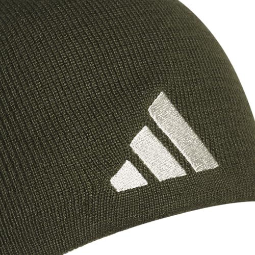 Image of adidas Men's Reversible Skully Beanie - Two-Sided Skull Cap Winter Hat