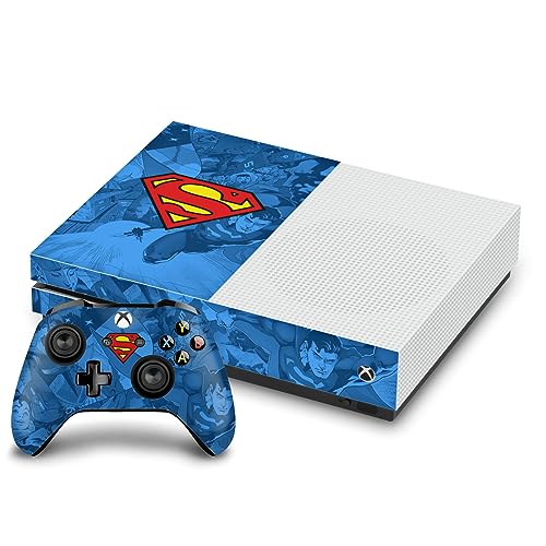 Skin Xbox One S Superman Autocollant Console Manette