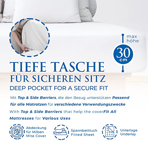 Matratzenschoner 180 x 200 für Schutz und Komfort