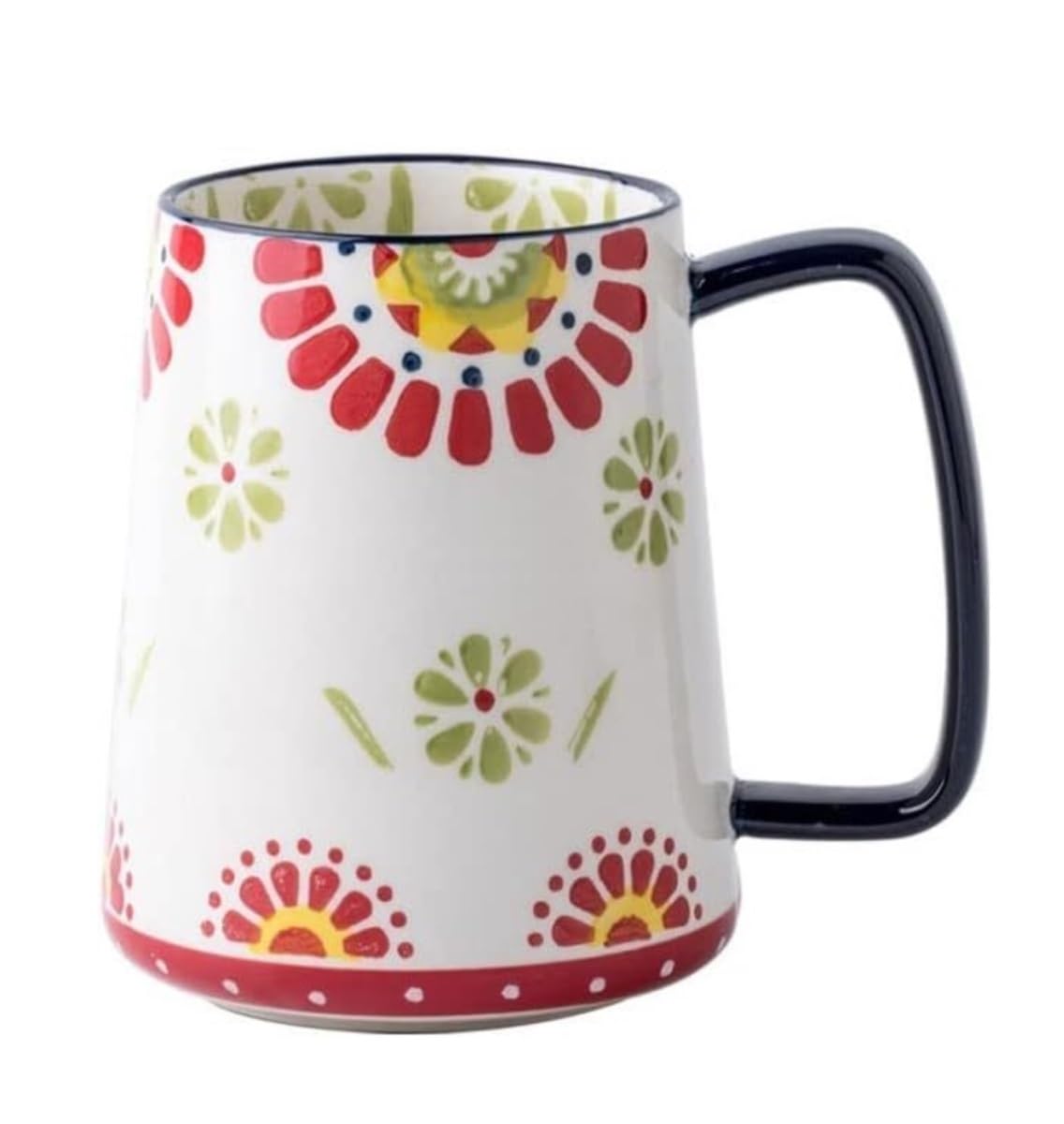 Tazas de Té Tazas Desayuno Tazas Taza Dibujada A Mano Hogar Cerámica Super Capacidad Taza para Beber Desayuno Taza De Leche Regalo para Amigos Tazas Tazas de Cafe