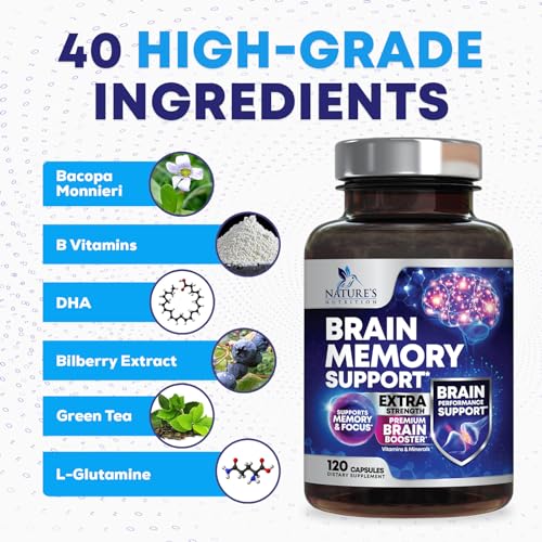Nature'S Nutrition NNBRAINSUPPLEMENT Nootropic Brain Supplements thumb #2
