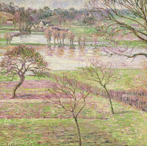Carteles impresiones estilo retro de Camille Pissarro pintura famosa 60x90cm