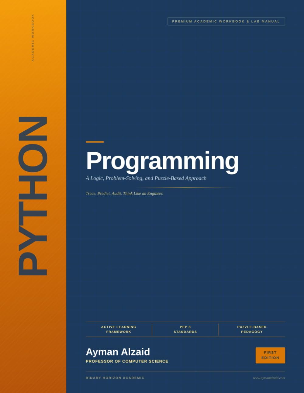 Python Programming: A Logic, Problem-Solving, and Puzzle-Based Approach