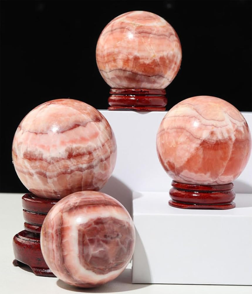 Kule kryształowe Feng Shui przyciągające bogactwo, Ręcznie rzeźbione kryształowe ozdoby, prezenty dekoracyjne Feng Shui, 5,5~6 cm(5.5~6cm)