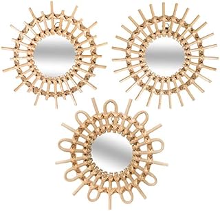 3 Mirror Rattan Sun Diameter 28