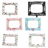 LCFT Aufblasbarer Selfie-Rahmen, Aufblasbarer Fotorahmen Selfie Bilderrahmen, Selfie Rahmen Aufblasbare Photo Booth Requisiten, Geburtstagsfeier Photo Booth Requisiten