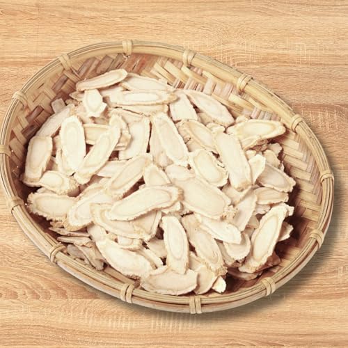 Image of ENG American Ginseng Slices - Large Panax Ginseng Root Sliced,4oz /Box,Fresh Slices for Tea & Soup - Organic Wisconsin Ginseng for Men & Woman to Boost Immunity & Energy,花旗参 /西洋参 (4 Ounce)