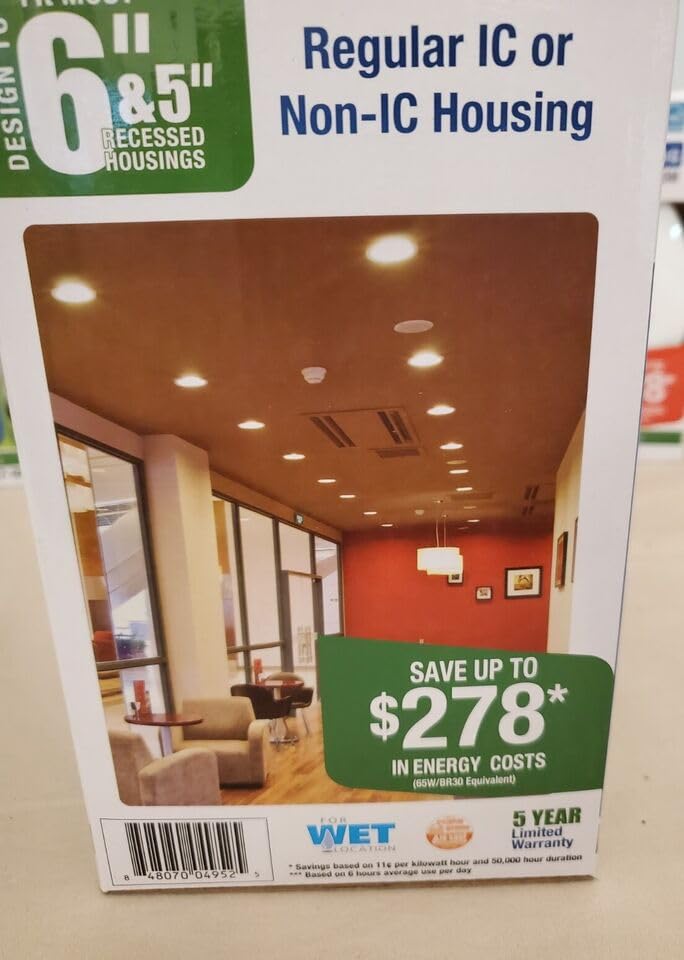 Miniatura 5 de REL637950LDIMT - Módulo de iluminación LED de retroajuste, 120V, 3000K, blanco